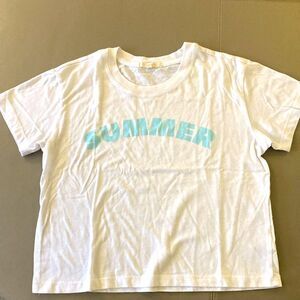Z Supply Girls Short Sleeve T Shirt with “Summer” Graphic. Size L (12-14).